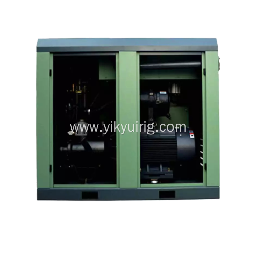 300KW air cooled screw air compressor for foundation